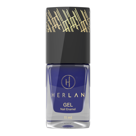 Herlan Nail Enamel – Front – Moriccan Blue